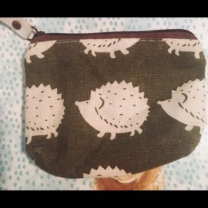 NWOT- Hedgehog Coin Purse